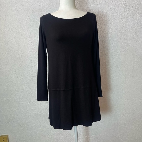 Eileen fisher Crewneck Long Sleeve Tunic Top size S - Picture 5 of 13